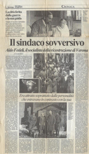 Aldo Fedeli - Il sindaco della ricostruzione di Verona. La vita e il ricordo